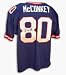Phil McConkey Autographed New York Giants Blue Throwback Jersey Inscribed with SB XXI