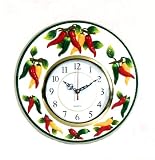 Wall Clock Decor, Red Hot Chili Pepper