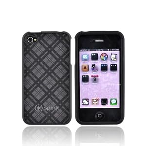 For Speck Apple iPhone 4 Fitted Hard Case Tartan PLAID