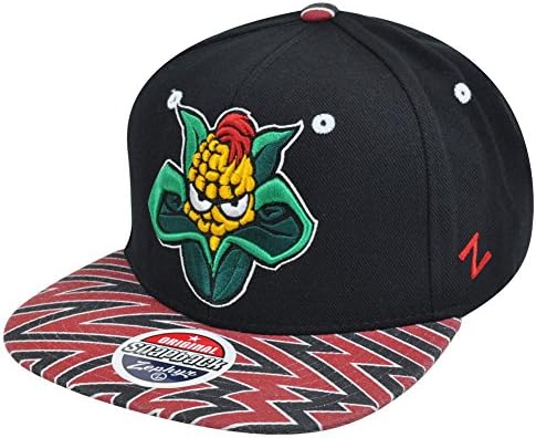 NCAA Zephyr Nebraska Cornhuskers Huskers Animal Style Flat Bill Snapback Hat Cap
