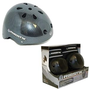 Razor Ripstik Deluxe Helmet and Pad Youth Accessory Bundle (Recommended Fit Ages 8-14) by 