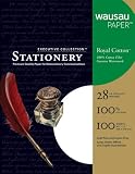 Wausau Paper Executive Royal Cotton Fine Business Paper, 28#, 8.5 X 11 Inches, White, 100 Sheets (29668)