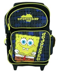 Nickelodeon Spongebob Squarepants "Nothing But Business" Rolling Backpack