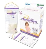 Simple Wishes 50 Count Honeysuckle Breastmilk Storage Bags
