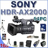 Sony Handycam HDR-AX2000 - Camcorder - High Definition - professional - wid ....