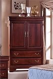 Vaughan-Bassett BB13-117 Barnburner Thirteen Cherry Armoire