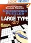 Crossword Puzzles in Large Type #27 (Crosswords in Large Type)