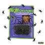 Small Plastic Black Spiders Decoration ~ Halloween Spider Decorations & Props