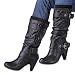 Mustang Damenschuhe Stiefel Schuhe Damenstiefel schwarz