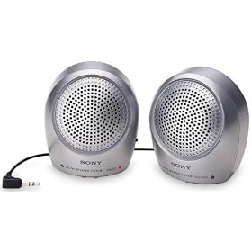 Sony SRSA5SS Portable Travel Speakers