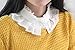 Angel Sweet Women's Lace Stand Peter Pan Detachable Fake Collar Cuff Cotton Choker Tie White Vintage Detachable Half Shirts Blouse Dickey