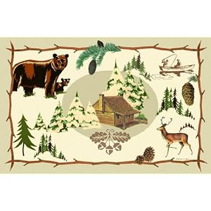 Dolce Mia Cabin Placemat by