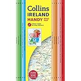 handy map of ireland collins handy road map