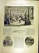 1895 School Saint-Cyr Building Wagram Military Print