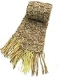 Handmade Acrylic Scarf - Winter Yellow Cake (100% Hand-knitted, One-of-a-kind) Handmade Acrylic Scarf - Winter Yellow Cake (100% Hand-knitted, One-of-a-kind)