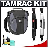 Tamrac 5769 Velocity 9x Sling Pack Camera Bag (Black) + Accessory Kit for Canon Rebel XSi, XS, XTi, 40D, Nikon D40, D60, D80, D200, D300, D700, Olympus Evolt E-410, E-420, E-510, E-520, and Sony Alpha A200, A300, A350, A700 Digital SLR Cameras