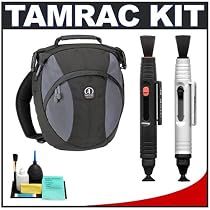 Tamrac 5769 Velocity 9x Sling Pack Camera Bag (Black) + Accessory Kit for Canon Rebel XSi, XS, T1i, XTi, 40D, 50D, Nikon D40, D60, D5000, D90, D300, D700, Olympus Evolt E-30, E-450, E-520, E-620, and Sony Alpha A200, A300, A350, A700 Digital SLR Cameras