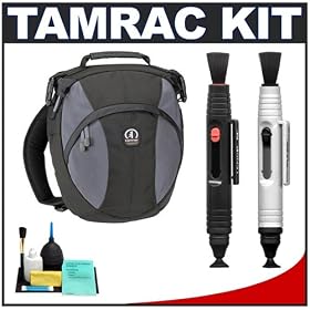 Tamrac 5769 Velocity 9x Sling Pack Camera Bag (Black) + Accessory Kit for Canon Rebel XSi, XS, T1i, XTi, 40D, 50D, Nikon D40, D60, D5000, D90, D300, D700, Olympus Evolt E-30, E-450, E-520, E-620, and Sony Alpha A200, A300, A350, A700 Digital SLR Cameras