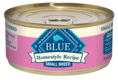 Blue Buffalo Small Breed Canned Dog Food, Chicken Dinner Recipe (Pack of 24 5.5-Ounce Cans)