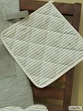 Linen Pot Holder Natural Stripes