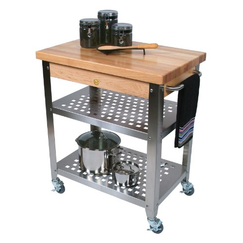 John Boos & Co. Cucina Rosato Kitchen Cart #CUCR3020