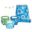 Bumkins All-in-One Diaper Bundle 3-pk. - Green
