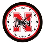 Nebraska Cornhuskers NCAA 12 Diameter Wall Clock
