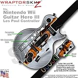 Ripped Metal Fire Skin by WraptorSkinz TM fits Nintendo Wii Guitar Hero III ....