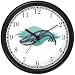 Whale No.1 Animal Wall Clock by WatchBuddy Timepieces (Black Frame)