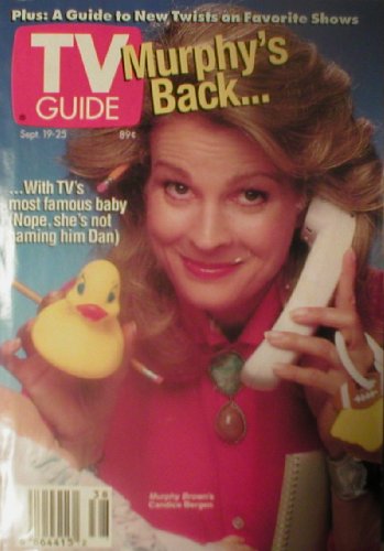 TV Guide September 19 1992 Candice Bergen