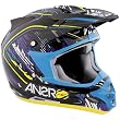 Answer Racing Wired Men's A11 Comet MX Motorcycle Helmet - Purple/Black