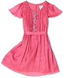 Blush By Us Angels Girls 7-16 Flutter Sleeve With Jewels