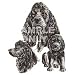 Cocker Spaniel (Black and White) Night Light