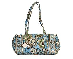 Vera Bradley Small Duffel Bag in Bali Blue