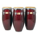 Tycoon Percussion 10 Inch Concerto Series Red Pearl Requinto With Single Stand