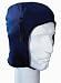 Helmet Liner Long Nape - sheep Lined - Moderate Cold - Navy - One Size Fits All -