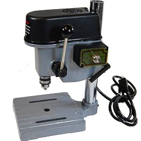 Mini Bench-Top Drill Press Approx 15" Tall. 120VAC (3) Speed.