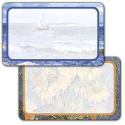 Assorted van Gogh Images - Assorted Adhesive Labels