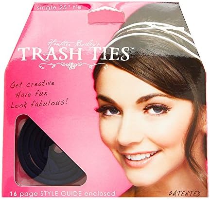 Trash Ties Single 25" Tie Anchors Away (Blue)