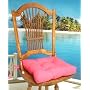 Kitchen Chair Pad Cushion - Waverly Solid Petunia