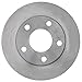 ACDelco Silver 18A1200A (19287366) Non-Coated Rear Disc Brake Rotor