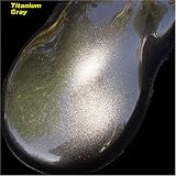 Stylin Basecoat + Reducer, Titanium Gray; 2 Quarts