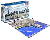 4D Chicago Cityscape Time Puzzle
