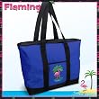 Pink FLAMINGO Tote Bag Blue Flamingos - For Travel or Beach Best Unique Gift Ideas for Her, Women, or Ladies