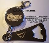COORS BEER BARMAN EXTENDING BOTTLE OPENER PUB CLUB BAR