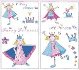 Fairy Princess - Peel and Stick - 23 Wall Stickers - Decals