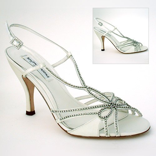 Marilyn Rhinestone Beaded Bridal Sandals