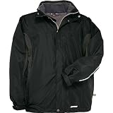 K-Way Malin Doppeljacke schwarz/anthrazit Gr. XS NEU
