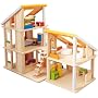 Plan Toy Chalet Doll House with Furniture