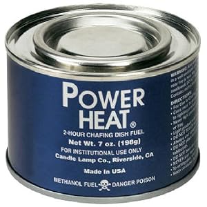 Candle Lamp #PH0001 72PK 7OZ Power Heat Fuel by 